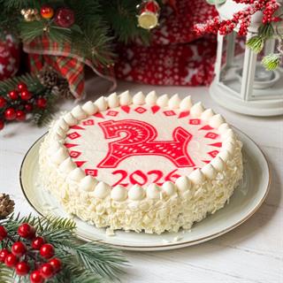 Нежный чизкейк с брауни с карамелью НГ 1,150 кг не резанный