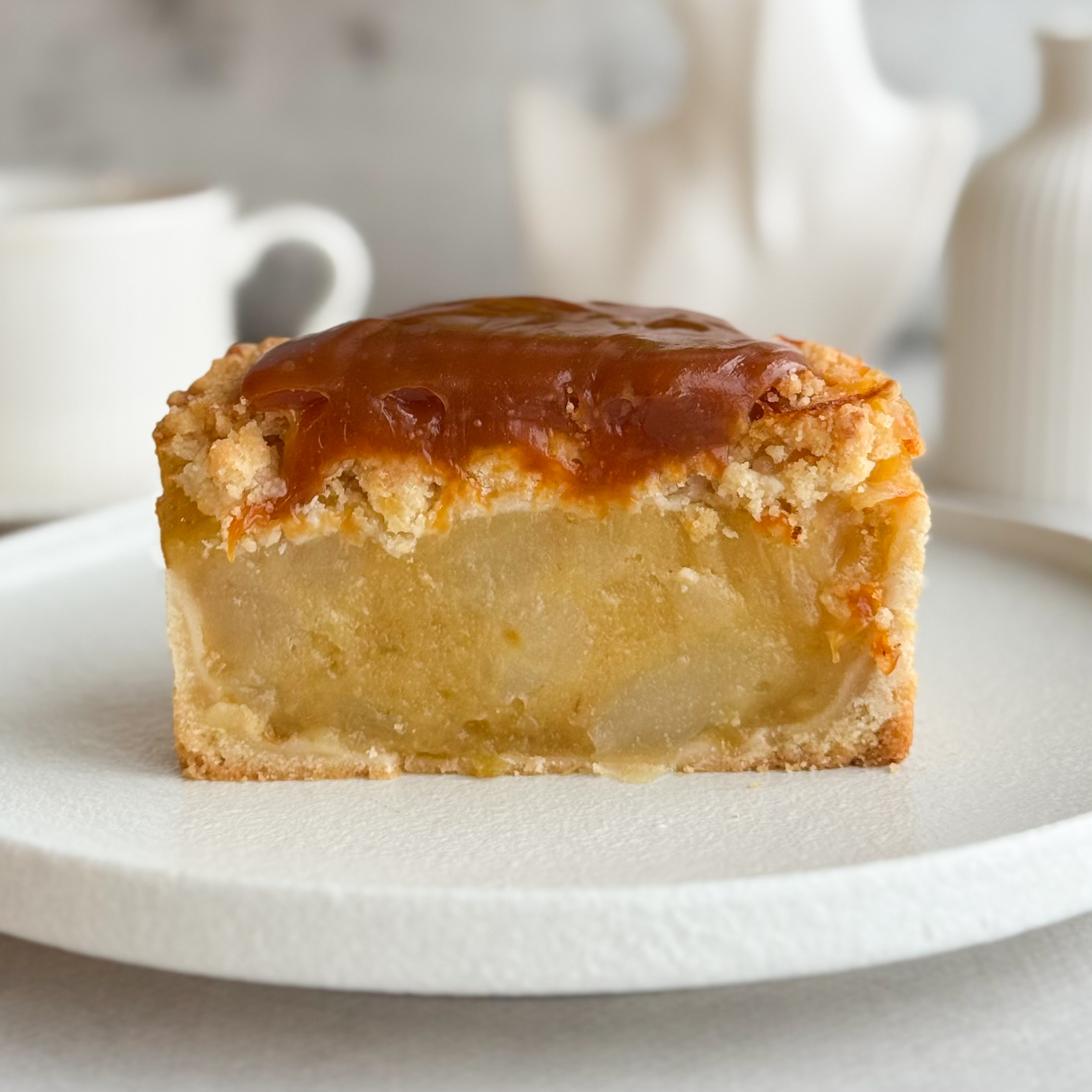 Бенто-Пирог Карамельно-яблочный  в индивид.упаковке.  изображение 2