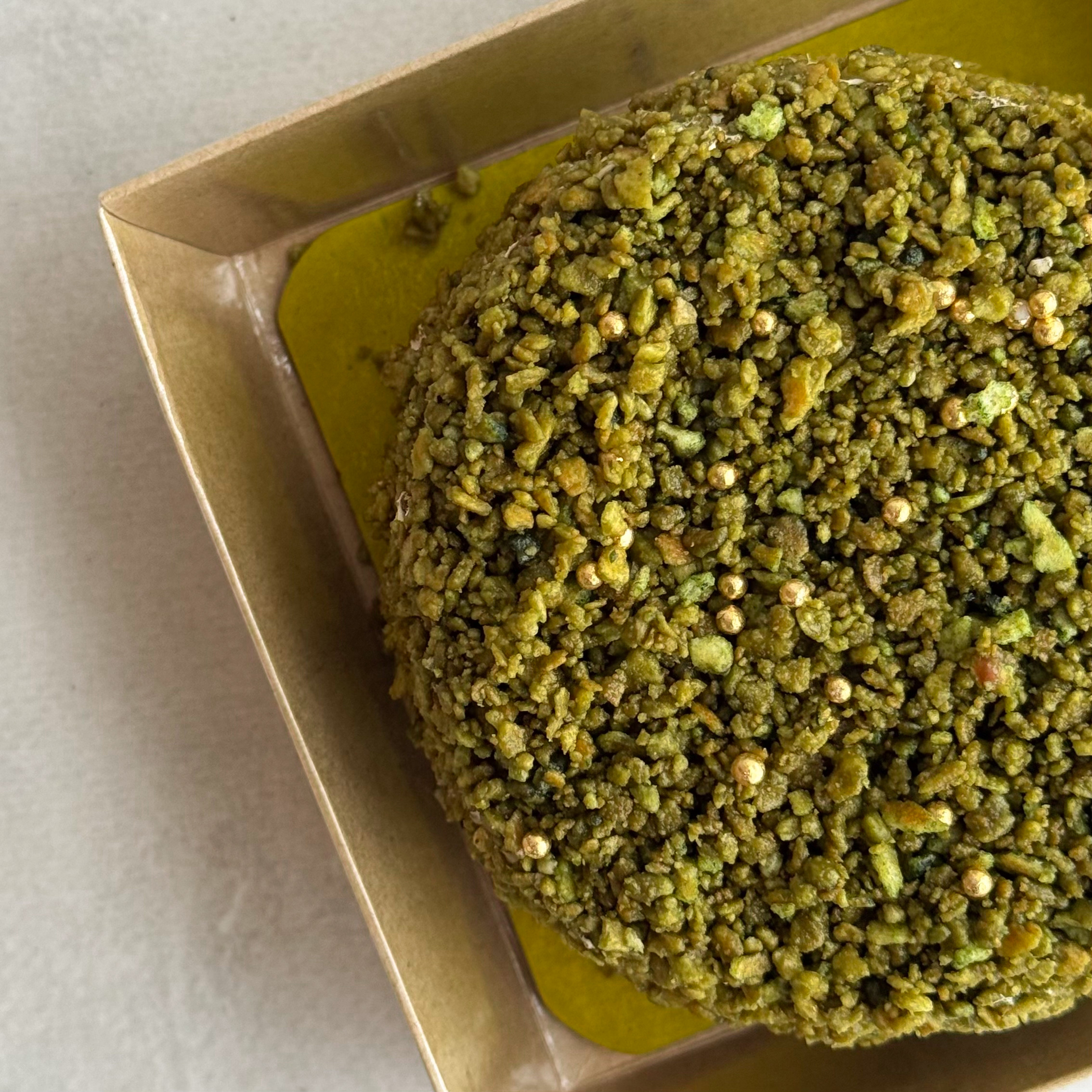 Бенто-торт Дубайский шоколад в индивид.упаковке 350 гр изображение 3