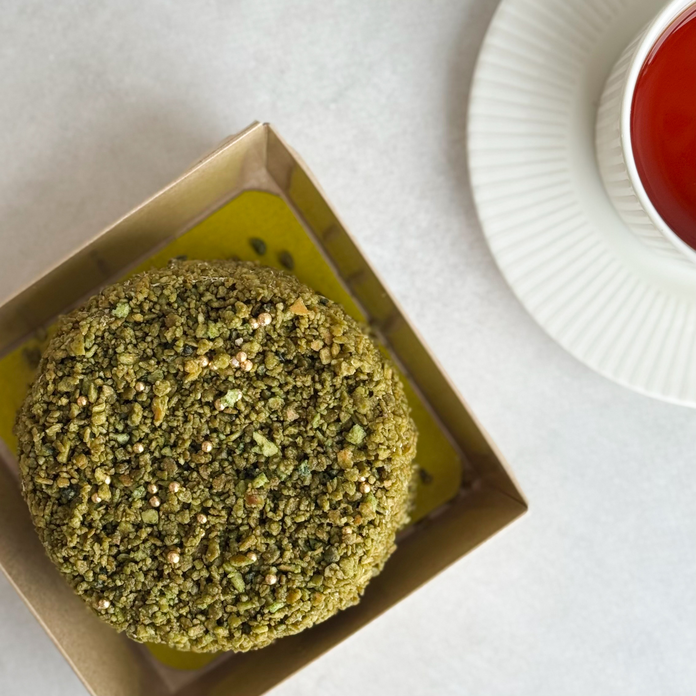 Бенто-торт Дубайский шоколад в индивид.упаковке 350 гр изображение 5