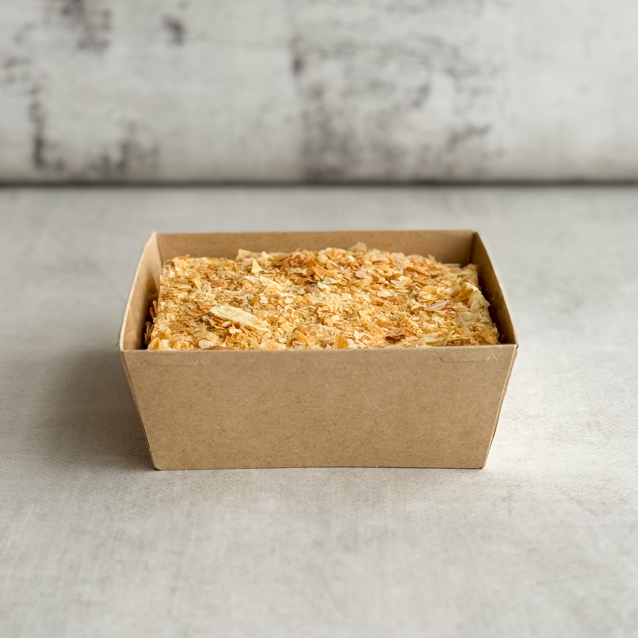 Бенто-торт Наполеон в индивид.упаковке. Нежнейшее сочетание слоёного теста и заварного крема. изображение 2