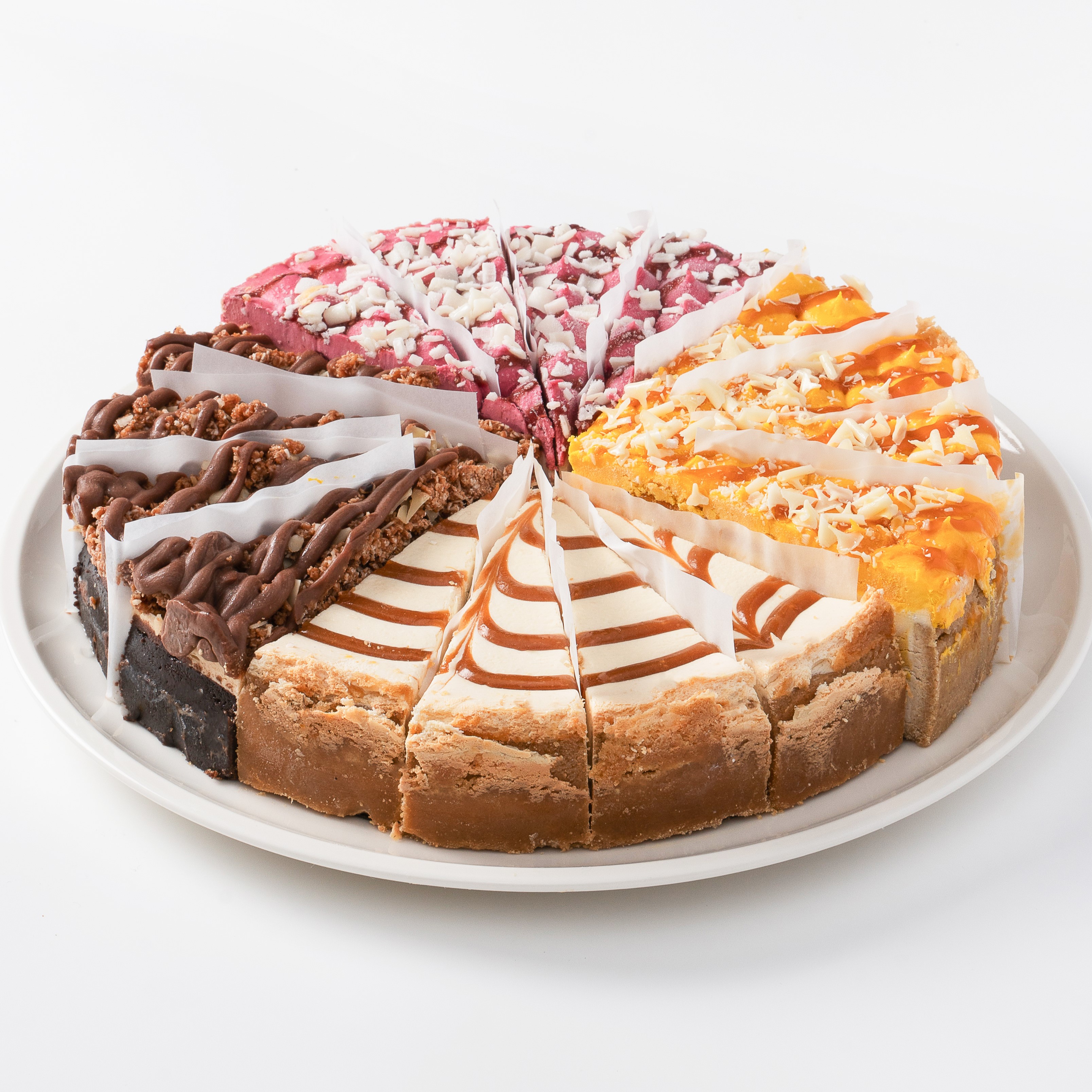 Ассорти из четырех чизкейков: Чизкейк Кокосовый, Чизкейк "Манго-маракуйя", Чизкейк "Малиновый взрыв", Чизкейк "Карамельный" изображение 5