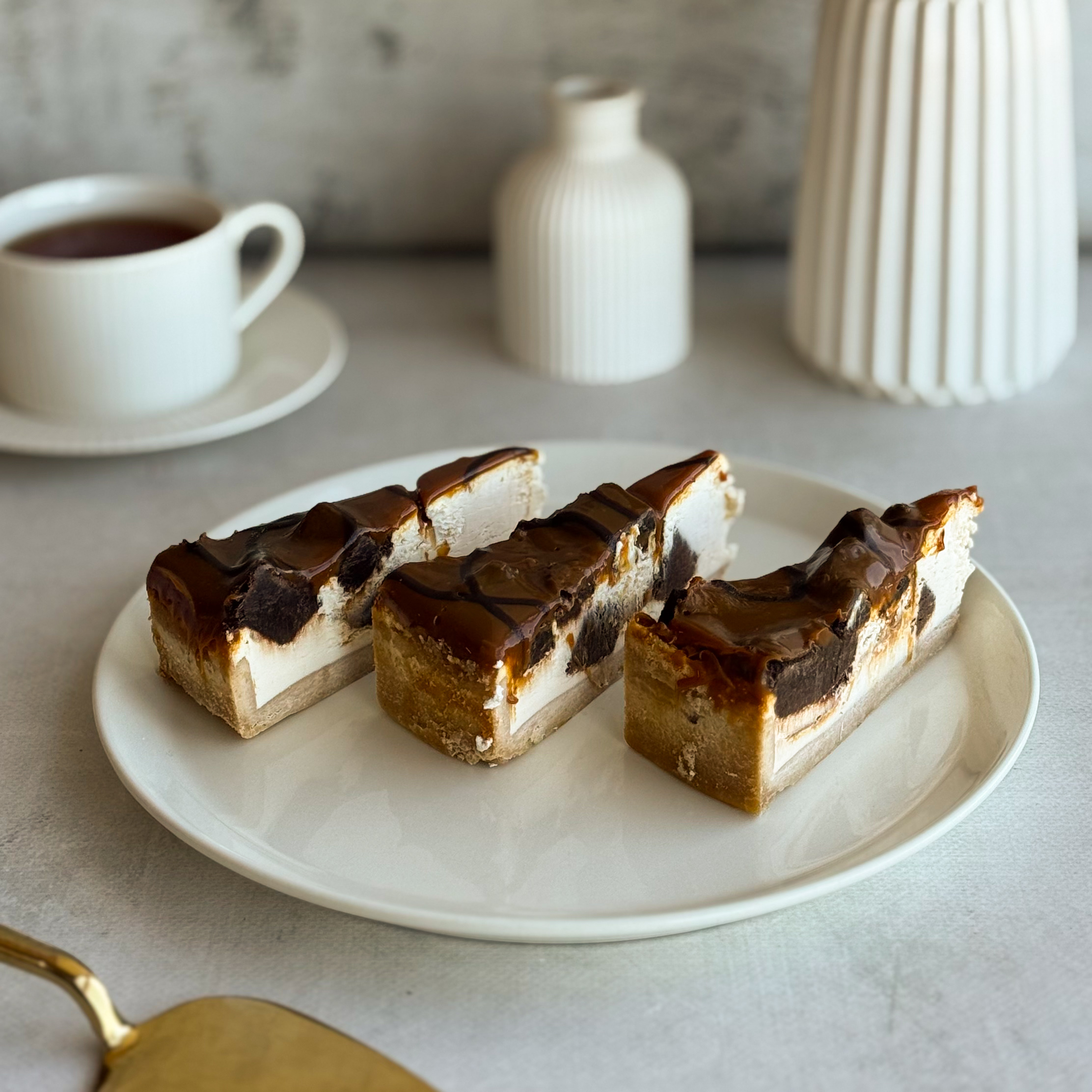 Набор Чизкейк с брауни с карамелью изображение 3