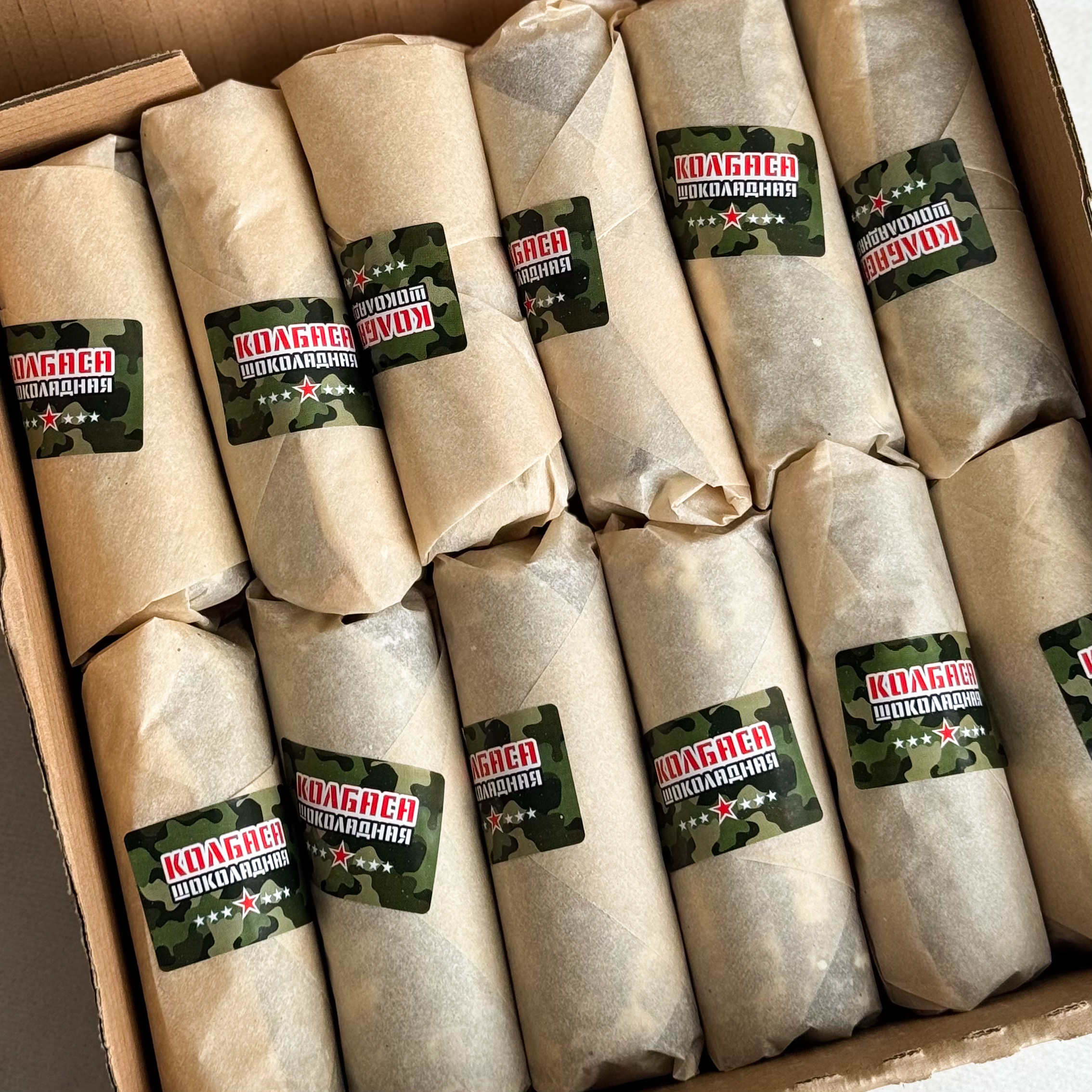 Пирожное Колбаса шоколадная. Кому-то этот десерт напомнит детство, а кто-то сделает настоящее открытие. Отличный вариант для домашнего чаепития. изображение 6