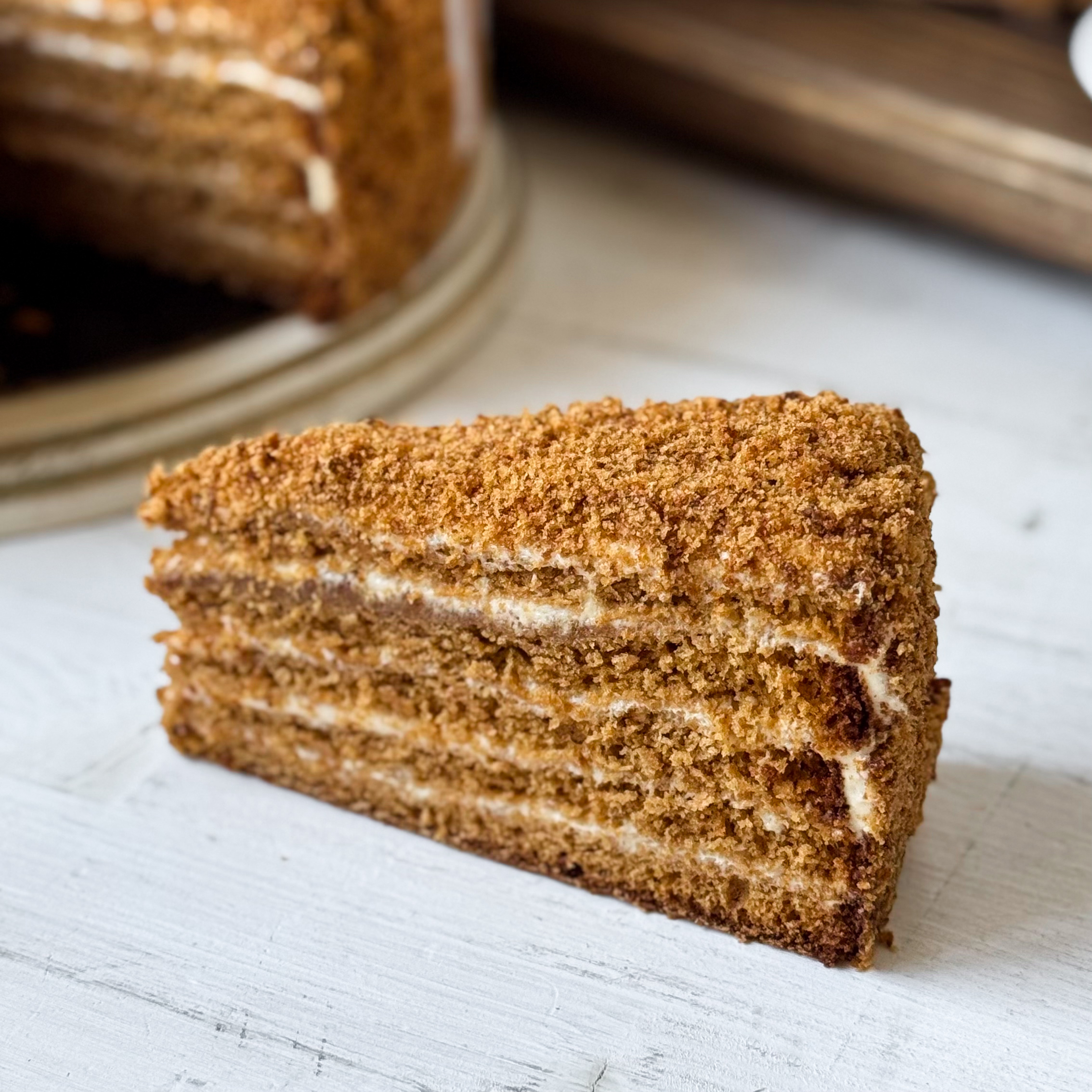 Классический медовик с традиционным вкусом. изображение 11